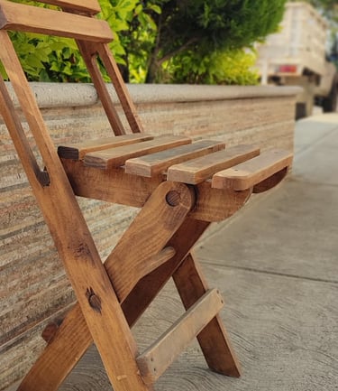 Silla Plegable de Madera Fiestas del Sol Mobiliario www.sillasymesasfiestasdelsol.com