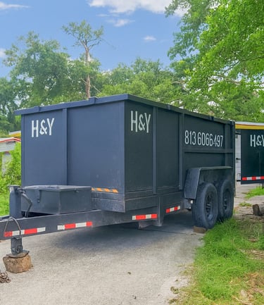 7x14 Dump Trailer Rental Tampa
