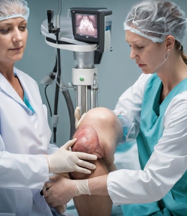 a nurse and a nurse in a hospital