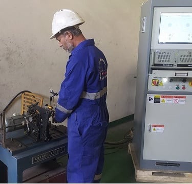 Turbocharger Rotor Shaft Balancing