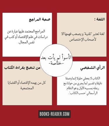 خلاصة لكتاب الأسوأ لم يأت بعد