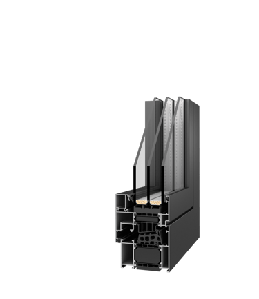 Lauko aliuminio profilis