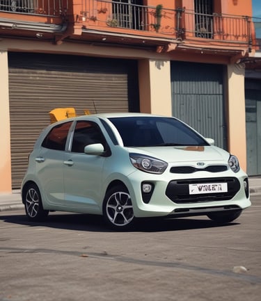 Genera una imagen de un vehículo común en Colombia.