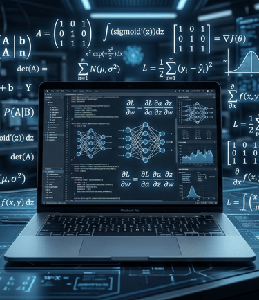 A photo-realistic, cinematic shot of a professional female data scientist in a dark tech environment