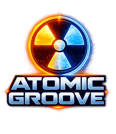 Atomic groove logo sin fondo wave agency