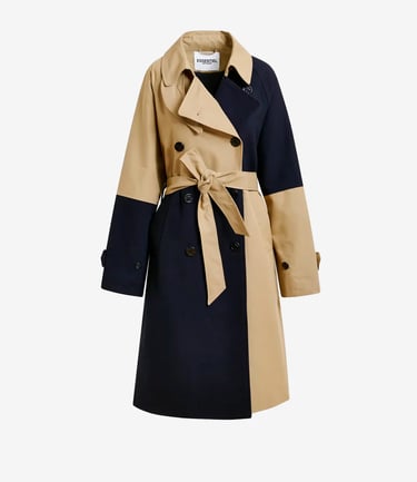 Double Breasted Trench Coat For Women