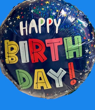 globo microfoil feliz cumpleaños