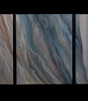 "Neutral Runoff" Acrylic $700