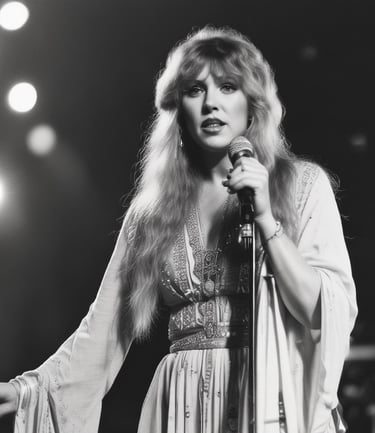 A nostalgic collage of 1980s female rock legends, showcasing their influence on music.