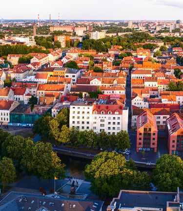Klaipėda iš paukščio skrydžio