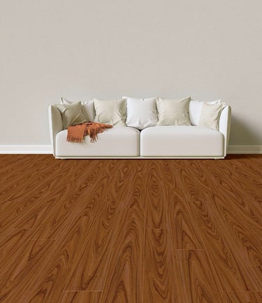 Walnut Montana Limed Laminate Flooring Installed Images