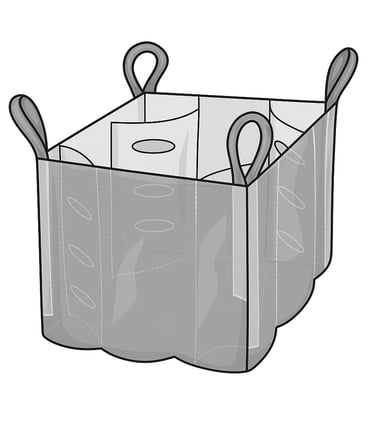 Baffle FIBC