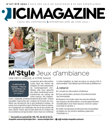 Article Ici Magazine été 2023