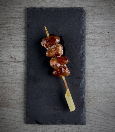 Yakitori Chicken Hearts - Hatsu