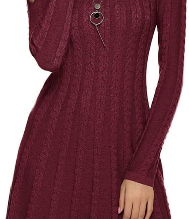 Knitted Dress Ladies