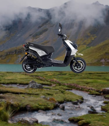 150cc motorcycle rental in the Sacred Valley