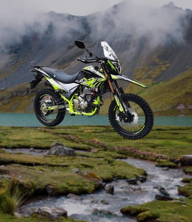 250cc motorcycle rental in the Sacred Valley