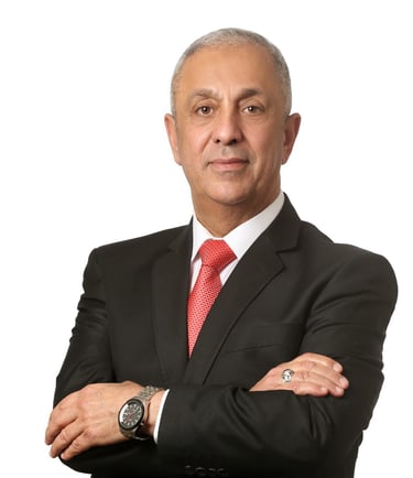 A portrait of trainer Amjad Omar Attia