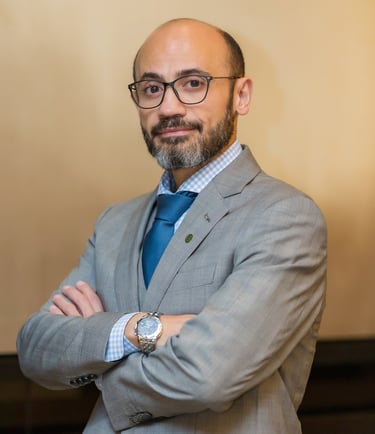 A portrait of trainer Mazen Edlibi