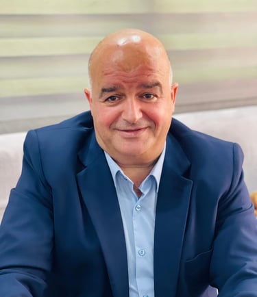 A portrait of trainer Dr. Ahmad Abdel Kareem Shoqran