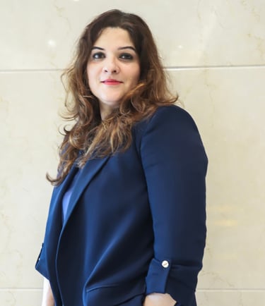 A portrait of trainer Fauzia Khan Farooqui