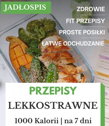 Dieta lekkostrawna - jadłospis na 7 dni pdf