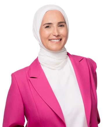 A portrait of trainer Rana Jammoul