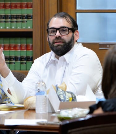 Paul B. Simon, Attorney at Law, speaking at Mineral Law Institute Advisory Council 2024