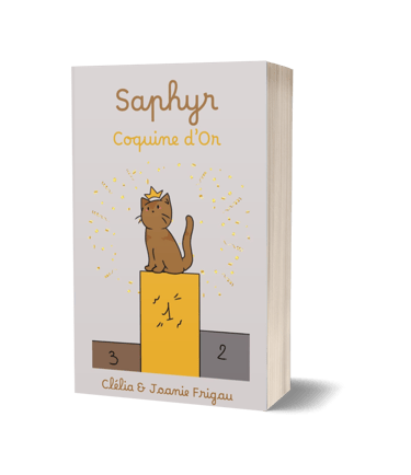 Livre broché " Saphyr, coquine d'or" - Clélia et Joanie Frigau