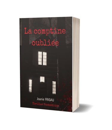 Livre broché "La Comptine oubliée" - thriller fantastique de Joanie Frigau