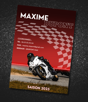 dossier sponsoring moto