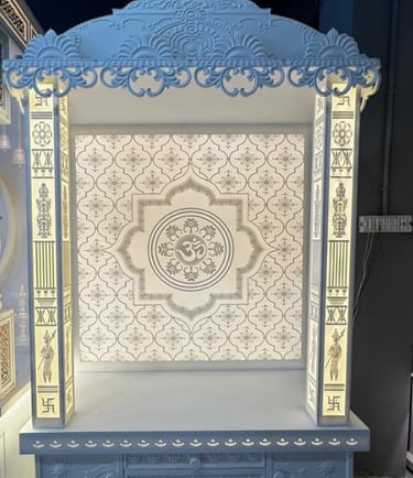 Pillar with om Taj 9760103020