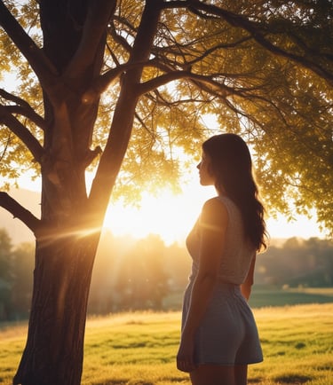 a woman in a black dress sitting at a piano