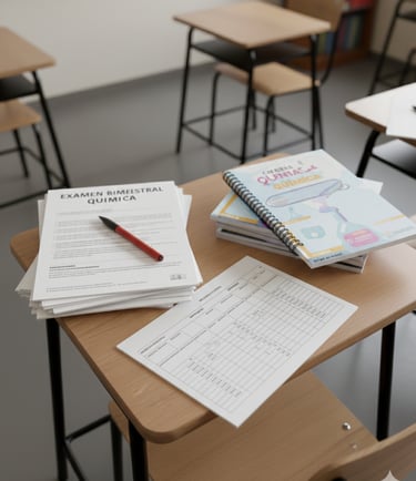 Exámenes y rúbricas alineados a la NEM para calificar sin complicaciones.