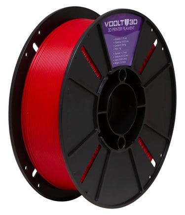 Filamento Abs Vermelho 1kg Para Impressoras 3d