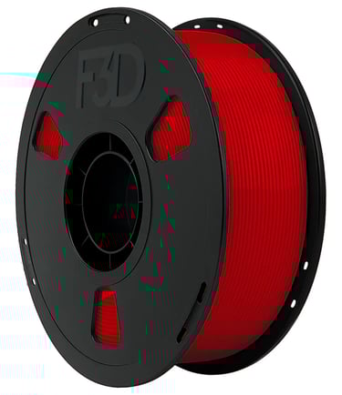 Filamento Impressora 3d Abs Premium 1,75mm 1kg Vermelho