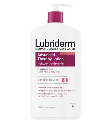 Lubriderm advanced therapy lotion dispenser