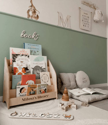 Personalize book shelf