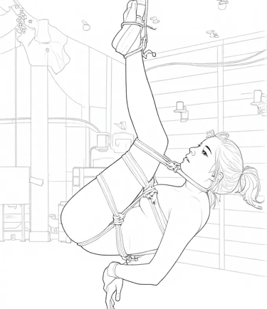 Suspension bondage
