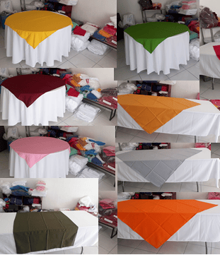Venta Cubre Mantel para Eventos Fiestas del Sol Mobiliario www.sillasymesasfiestasdelsol.com