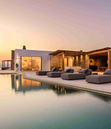 Exclusive villa with pool on holiday organized by Francesco Margaretini Travels Villas & Events