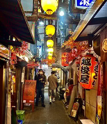 Omoide Yokocho à Shinjuku