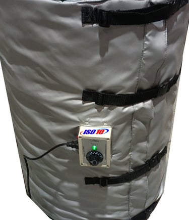 aquecimento tambor resina