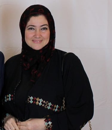 A portrait of trainer Buthaina Awwad