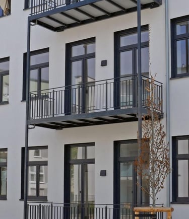 Mehrstöckiger Balkon