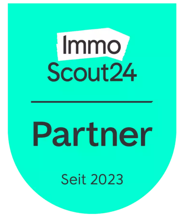 Ein Gütesigel von Immoscout24 - verifizierter Immoscout Partner