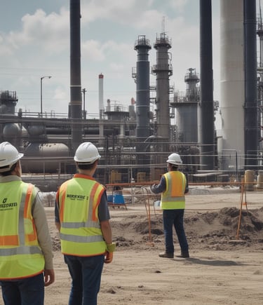 A modern office environment showcasing teamwork and collaboration.