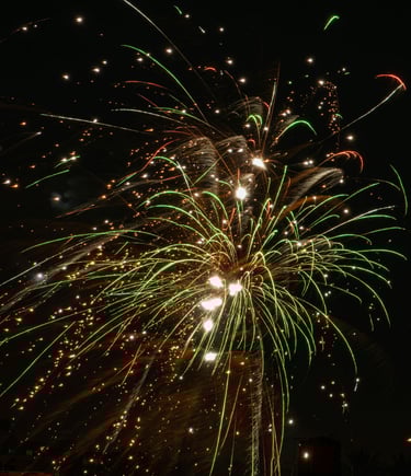 a new year firework