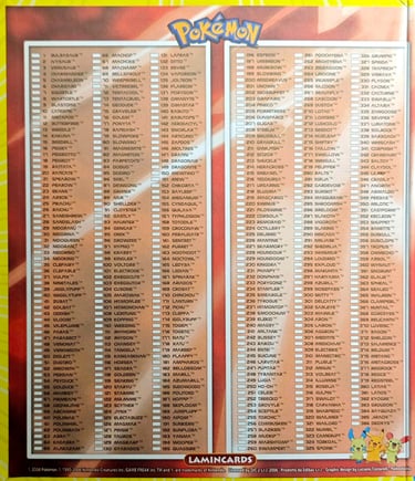 Classeur listing Lamincards spécial édition