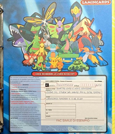 Classeur jaune Lamincards spécial édition 3 pages